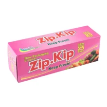 کیسه زیپ دار زیپ کیپ مدل تک زیپ بسته 25 عددی