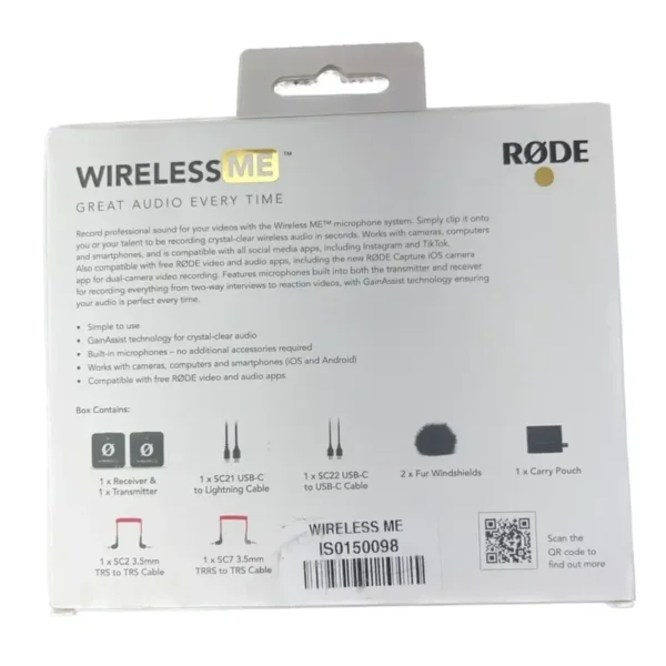 میکروفون بی سیم رود مدل WIRELESS ME