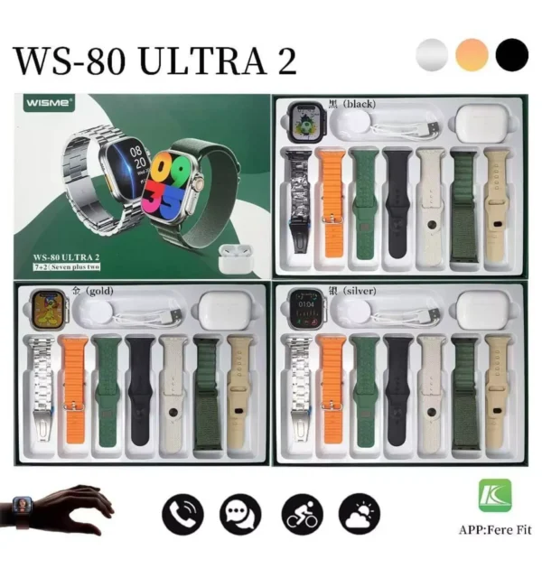 ساعت هوشمند WS80 Ultra2