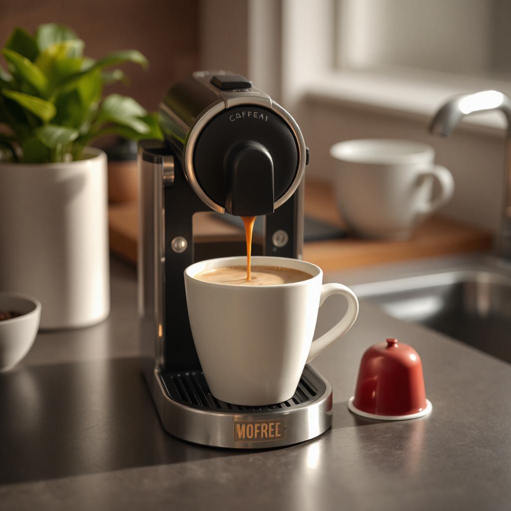 Capsule coffee maker