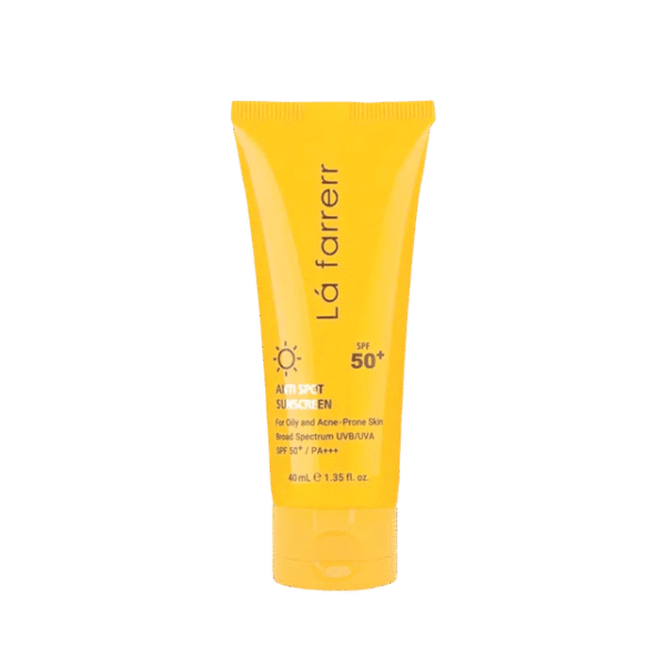کرم ضد آفتاب و ضد لک فاقد چربی SPF50 لافارر
